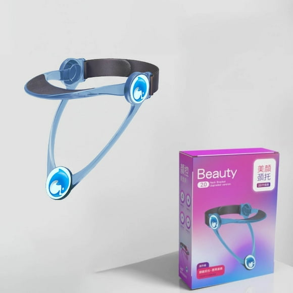 Soporte para el cuello, collarín cervical descomprimido, collarín cervical moldeador, dispositivo de tracción cervical, que favorece la corrección de la postura hacia adelante.
