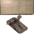 thumbnail image 4 of Placa frontal de gabinete Rawiri, Material de latón, bronce, patrón de murciélago auspicioso, manijas de gabinete chino Retro para armarios, 4 of 8