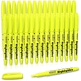 thumbnail image 1 of Yellow Highlighters, 30 Pack Highlighters Bright Colors, Chisel Tip Dry-Quickly Non-Toxic Highlighter markers for Adults Kids Highlighting in Home School Office, 1 of 2