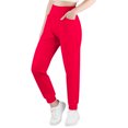 thumbnail image 6 of BIG ELEPHANT Girls Ultra-Soft Lounge Joggers Sweatpants, High Waisted Kids Athletic Pants with Pockets, 3 PCS(6-15Y), 6 of 8