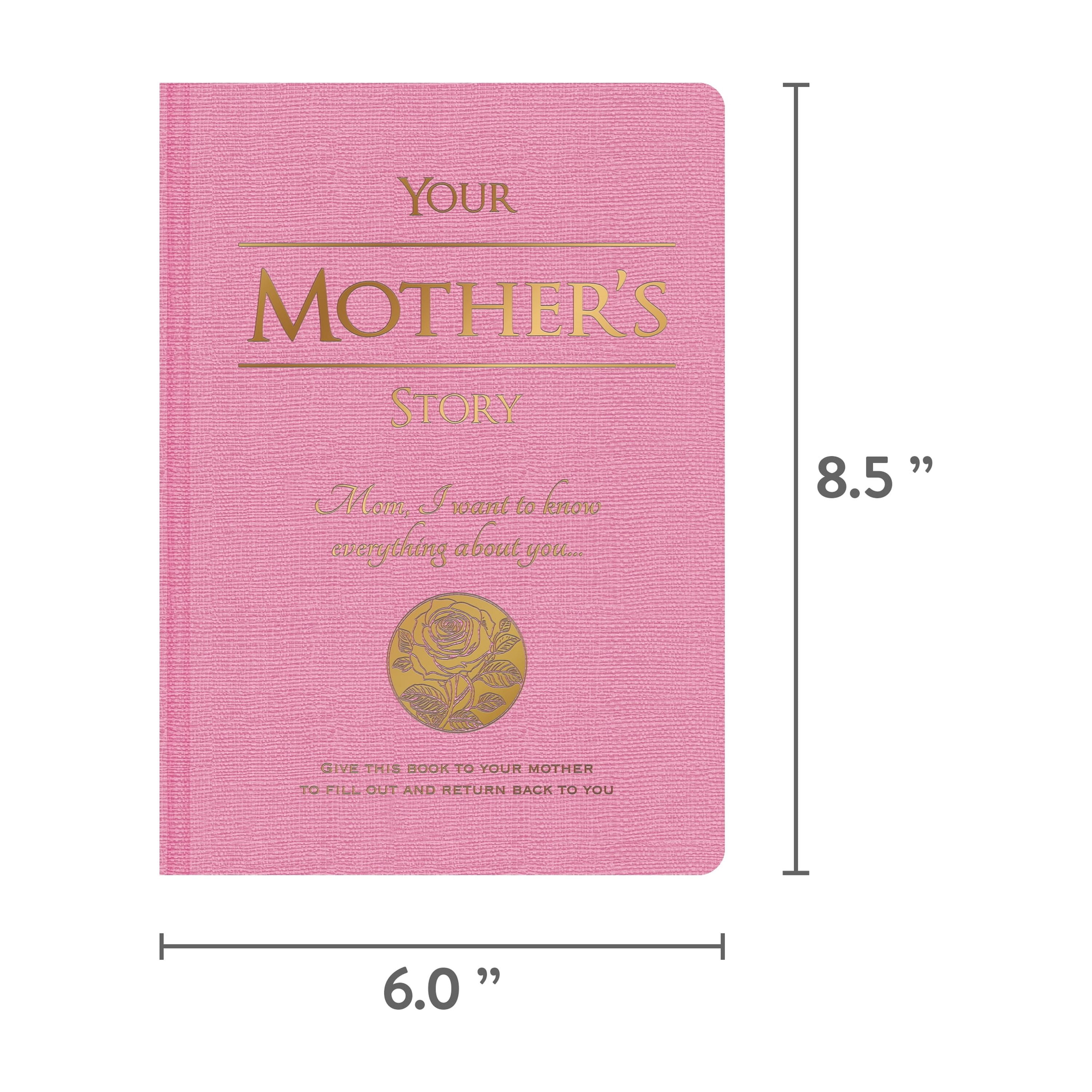 Piccadilly Mother's Story Journal Hardcover For Ages 12 and Up