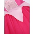 thumbnail image 6 of HWJAD Princess Dress for Toddler Girls Puff Short Sleeve Birthday Party Dresses for 2-7Y Kids Girl, 6 of 8