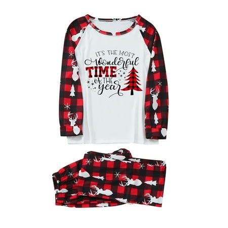 

Bkolouuoe Skeleton Family Pajamas Christmas Women Mommy Print Blouse Tops And Pants Family Matching Pajamas Set Easter