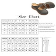 thumbnail image 2 of TAILTOSS 1 Pair Wedge Heel Sandals in Dark Grey for Casual and Daily Wear Women, 2 of 8