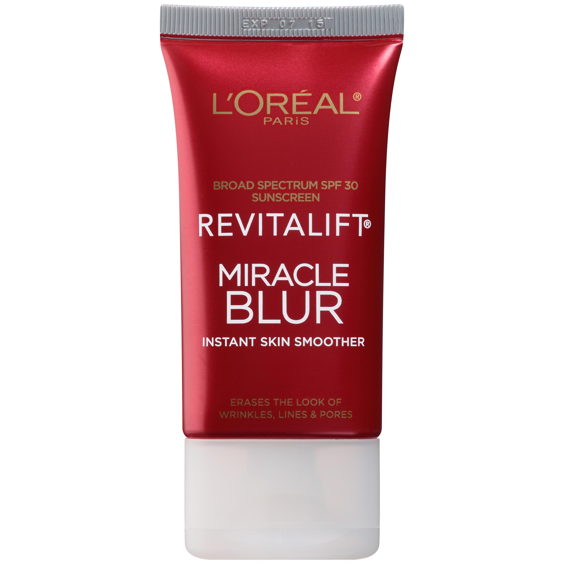 L'Oreal Paris Revitalift Miracle Blur Broad Spectrum SPF 30 Sunscreen 1.18 fl oz - image 3 of 6