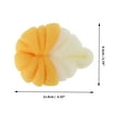 thumbnail image 2 of Unique Bargains 1 Pc Bath Shower Loofah Sponge Body Puffs for Shower 4.33"x3.74"x1.77" Orange, 2 of 4