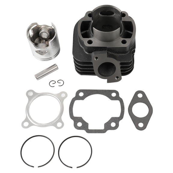 ECCPP New Cylinder Piston Ring Gasket for 1991-2001 for Yamaha for Jog 50 Compatible for Cylinder Piston Gasket Top End Kit 1E40QMB