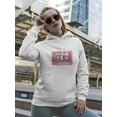 thumbnail image 2 of I Have A Mix Tape For You Hoodie Women -Image by Shutterstock, Female Large, 2 of 4