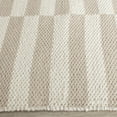 thumbnail image 4 of SAFAVIEH Montauk Raeyln Striped Cotton Area Rug, Ivory/Light Grey, 2'3" x 3'9", 4 of 9
