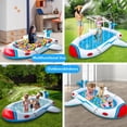 thumbnail image 4 of Piscina inflable con aspersor para niños, niños pequeños, parque infantil, parque infantil, diversión con agua pulverizada para niños, niños y niñas, juguete de regalo, 4 of 5