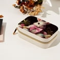 thumbnail image 7 of Easter Velvet Portable Decorative Box with Removable Compartment - Jewelry Stand, Necklace Organizer, and Gift, 7 of 7