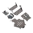 thumbnail image 4 of Protector de Eje Skid Plate NikouMX Chasis de Acero Inoxidable Negro Deportes, 4 of 8