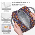thumbnail image 3 of Disketp Thanksgiving Turkey 2 Bolsa Térmica para Almuerzo, Lonchera con Abertura Amplia y Gran Capacidad, Organizador Reutilizable para Mujeres, Hombres y Adultos, 3 of 6