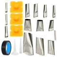 thumbnail image 1 of FUTUREORYY 20Pcs Set Caulking Nozzle Applicator Kit for Kitchen Bathroom Tank Door Sealing, 1 of 8