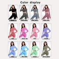 thumbnail image 2 of 2/3/5PCS Seamless Women Yoga Set Workout Sportswear Gym Clothing Fitness Long Sleeve Crop Top High Waist Leggings Sports Suits, 2 of 6