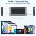 thumbnail image 6 of Tablet Stand Holder for Bed, Adjustable Mount Clamp, Compatible with All 4.7-12.9" Devices., 6 of 8