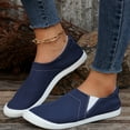 thumbnail image 2 of Sngxgn Women Ballet Flats Shoes Comfortable Slip on Shoes Casual Dress Shoes Slip on Shoes(Navy,40), 2 of 6