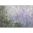 thumbnail image 2 of Addison Rugs Mayfield Premium Machine Washable Transitional Abstract Lavender Rectangle Rug, 1'8" x 2'6", 2 of 6