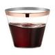 thumbnail image 1 of 50 vasos de plástico transparente de 9 onzas, para bodas, fiestas, elegantes recortados oso de fresa Hogar, 1 of 2