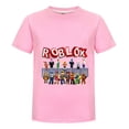 thumbnail image 1 of Playera Infantil Estampada de Roblox para Niño, Camiseta Casual Gamer de Verano, Algodón Suave y Cómodo, Ropa para Regalo de Niños Amantes de los Videojuegos, 1 of 4
