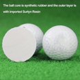 thumbnail image 3 of Pelotas de golf de práctica shaofei 12 piezas, doble capa, larga distancia, entrenamiento, 3 of 5