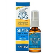 Natural Path Silver Wings Colloidal Silver Immune Supplement, 1 Fluid Ounce