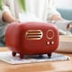 thumbnail image 4 of Bandeja de servilletas de plástico con forma de radio, color rosa, 4 of 5