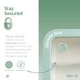 thumbnail image 6 of Just Cook Ceramic Glass Small Square Food Storage Container 20.6 Oz or 2.5Cups, Best Used for Leftover Storage and Reheating, 6 of 10