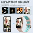 thumbnail image 2 of Smart Watch, Built-in GPS Fitness Tracker, Heart Rate Monitor Activity Tracker with 1.3" Touch Screen, 5ATM Waterproof Smartwatch for Men and Women, Compatible with iPhone and Android Phone, 2 of 7