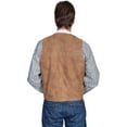 thumbnail image 2 of Scully 503-221-42 Mens Leather Wear Western Vest, Maple, Size 42, 2 of 2