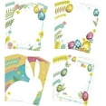thumbnail image 4 of 48 Pcs Happy Easter Day Stationery Letter Writing Paper - 8.5 x 11 Inch Colorful Letter Writing Paper Set, 4 of 5