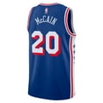thumbnail image 3 of Men's Nike Jared McCain Royal Philadelphia 76ers Swingman Jersey - Icon Edition, 3 of 3