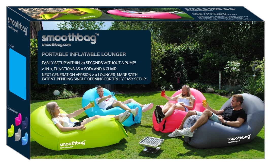 Smoothbag 2 In 1 Sofa Chair Inflatable Lounger Sbp Pink Com