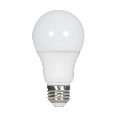 

Satco LED Filament (Type A 9.5A19/LED/850/ND/120V) 9.5 Watt; A19 LED; Frosted; 5000K Medium base; 220 deg. Beam Angle; 120 Volt; Non-Dimmable for Medium Base Fixtures Decorative Bulb (1 Pack)