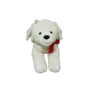 WAY TO CELEBRATE! 13" Cream Dog Plush Toy