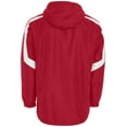 thumbnail image 3 of Holloway Sportswear L Boys CHARGER JACKET Scarlet/White 229259, 3 of 4