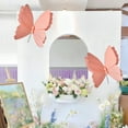 thumbnail image 6 of SLYNSHome Large Butterfly Party Decor,Hanging Butterfly Decorations Watermelon Red Crepe Paper Garden 3D Butterflies Decor for Wedding Shower Birthday Party Room Decor, 6 of 7