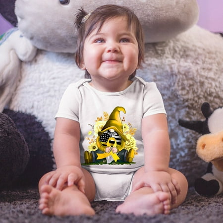 

Sodopo Baby Pajamas Infant Gnome Sunflower Bodysuit Romper Casual Clothes Boy Girl Pajamas Bodysuit Toddler Jacket