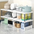thumbnail image 3 of Adjustable Under Sink Storage Rack, 3 of 7