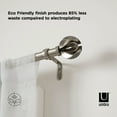 thumbnail image 6 of Umbra Blossom Single Curtain Rod 42-120" Nickel, 6 of 10