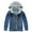 Blue, variant on TOOYOU Boys Jacket Durable Denim Jacket For And Classic Trucker Style Coat For Kids And Youth Comfortable For Cold Weather Size 4 Y-5 Y Blue