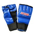 thumbnail image 3 of justharion Gants de Boxe Demi-Doigt Mitaines d'Entraînement pour Adultes Bleu 1, 3 of 8