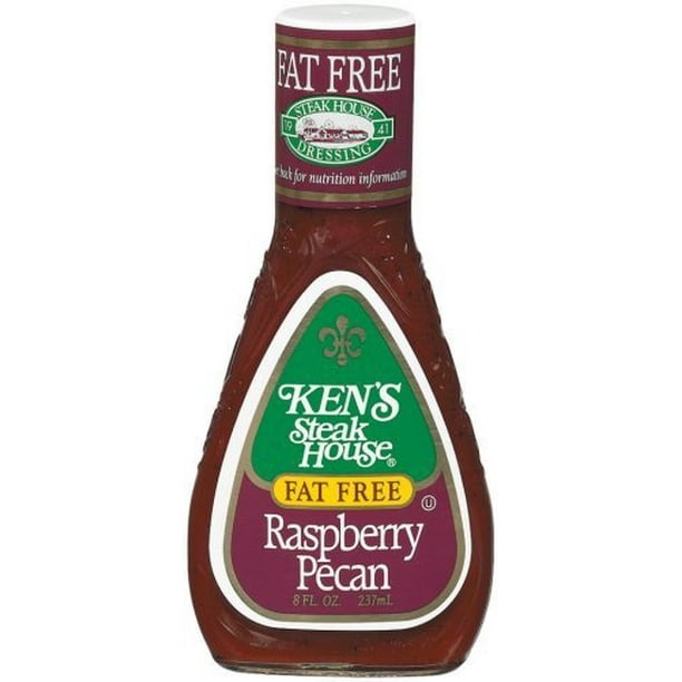 Ken's Fat Free Raspberry Pecan Dressing (Case of 6)
