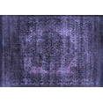thumbnail image 1 of Ahgly Company Indoor Rectangle Oriental Blue Industrial Area Rugs, 6' x 9', 1 of 4