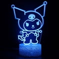 thumbnail image 1 of Lámpara de noche de Hello Kitty, regalo de cumpleaños en 3D, adornos creativos, lámpara de mesa pequeña, lámpara de ambiente de celebridades de Internet, lámpara de mesa de escritorio creativa, 1 of 5