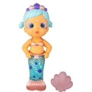 Bloopies Mermaid 9 In. Doll - Lovely With Color Changing Tail And Sea Friend Character - Ages 18+ Months