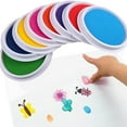 thumbnail image 6 of Giyblacko School Supplies Finger Round For Kids Painting Pad Colors Cardmaking Large DIY Craft Ink Office & Stationery, 6 of 8