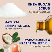 Dr Teals Shea Sugar Body Scrub with Shea Butter, Almond & Essential Oils, 19 oz