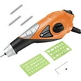 thumbnail image 4 of HARDELL Engraver Pen for DIY, 13W Hand Engraver Tool for Metal,Wood, 120V Mini Etching Tool with Stencils, 5 Speed Engraving Tool,3 Carbide Points Included, 4 of 7