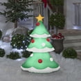 thumbnail image 2 of Gemmy Inflatable Christmas Tree with Snowy Layers, 3.5 ft Tall, Multi, 2 of 5